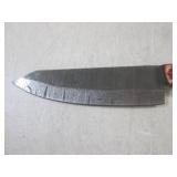(CNTR) 12" Fixed Blade Damascus Kni...