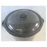 (EC1) Enamelware Black Speckled Met...