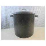 (EC1) Enamelware Black Speckled Met...