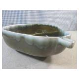 (FS) Vintage Green Drip Glaze Pear-...