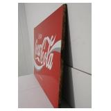 Coca-Cola Metal Sign 66" X 44"
