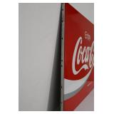 Coca-Cola Metal Sign 66" X 44"