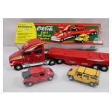 Coca-Cola 2003 Off-Road Carrier with Hummer H2 Vehicles
