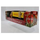 Coca-Cola 1950 Cab and Trailer Bank in Original Package 13 in Long 3 in Tall