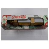 Coca-Cola 1950 Cab and Trailer Bank in Original Package 13 in Long 3 in Tall
