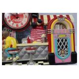 Vintage "Malt Shop" Coca-Cola Wall Clock