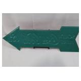 Vintage Coca-Cola Arrow Sign 27" X 9"