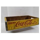 Coca-Cola Wooden Bottle Crate 18 X 12 X 4 in