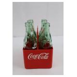 Coca-Cola Glass Bottle Six-Pack in Carrier