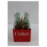 Coca-Cola Glass Bottle Six-Pack in Carrier