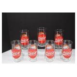 Coca-Cola NCAA Final Four 1992 Glasses (Lot of 7)
