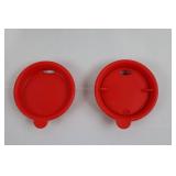 Coca-Cola Stainless Tumblers With Lids (Lot of 2)