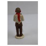 Coca-Cola Cast Iron Delivery Wagon With Figure (Lot of 2)
