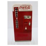 Vintage Coca-Cola Vending Machine Bank Metal Coin Bank