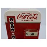 Vintage Coca-Cola Vending Machine Bank Metal Coin Bank