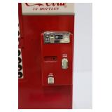 Vintage Coca-Cola Vending Machine Bank Metal Coin Bank