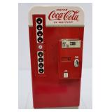 Vintage Coca-Cola Vending Machine Bank Metal Coin Bank