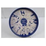 Pabst Blue Ribbon Advertising Tray 12 Inch Diameter