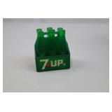 7up Promotional Sign, Mini Bottles & Barlow Lighter (Lot of 4)