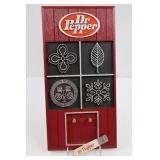 1970s Dr. Pepper Wall Calendar with Bottle Opener
