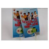 New Kids on the Block Key Chain Viewer Whistles (Lot of 4)