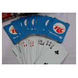 Royal Crown Cola Playing Cards & Glass Set (Lot of 3)