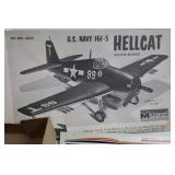 Monogram Hellcat F6f-5 1/48 Scale Model Kit No. 6832