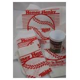 Minnesota Twins Memorabilia Lot With Champion Shirt, Homer Hanky Towels & Cap