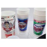 Minnesota Twins Memorabilia Lot With Champion Shirt, Homer Hanky Towels & Cap