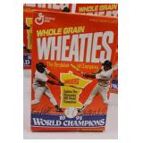 Wheaties 1991 World Champions Cereal Boxes w/Cereal Inside
