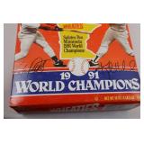Wheaties 1991 World Champions Cereal Boxes w/Cereal Inside