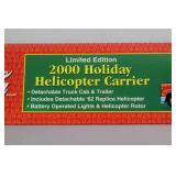Coca-Cola 2000 Holiday Helicopter Carrier Limited Edition NIB