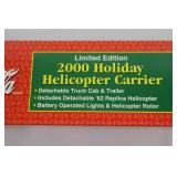 Coca-Cola 2000 Holiday Helicopter Carrier Limited Edition with 