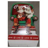 Coca-Cola Santa 3D Advertising Sign