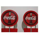 Coca-Cola Cardboard Floor Displays (Lot of 2)