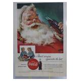 Coca-Cola Advertising Prints & Playing Card Sets (Lot of 6)