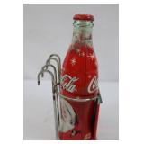 1950s Coca-Cola Classic Metal Bottle Carrier for Shopping Carts