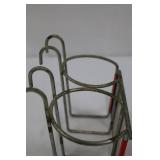 1950s Coca-Cola Classic Metal Bottle Carrier for Shopping Carts