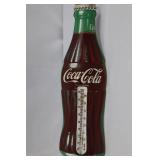 Coca-Cola Tin Thermometer 16.5 Inch