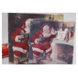 Coca-Cola Christmas Gift Wrap, Plates, Cards & Pen Mixed Lot