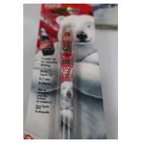 Coca-Cola Christmas Gift Wrap, Plates, Cards & Pen Mixed Lot