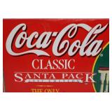 Coca-Cola Classic Santa Pack 1997 Edition 24-can Case