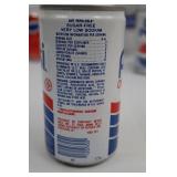 Mixed Lot of 9 Vintage Soda Cans - Pepsi, Diet Pepsi & Canada Dry