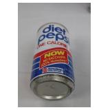 Mixed Lot of 9 Vintage Soda Cans - Pepsi, Diet Pepsi & Canada Dry