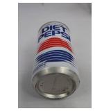Mixed Lot of 9 Vintage Soda Cans - Pepsi, Diet Pepsi & Canada Dry