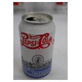 Mixed Lot of 9 Vintage Soda Cans - Pepsi, Diet Pepsi & Canada Dry
