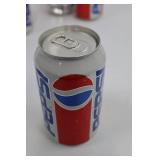 Mixed Lot of 9 Vintage Soda Cans - Pepsi, Diet Pepsi & Canada Dry