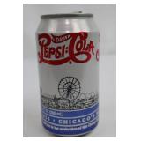 Mixed Lot of 9 Vintage Soda Cans - Pepsi, Diet Pepsi & Canada Dry