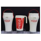 Vintage Coca-Cola Pitcher Set (Lot of 3)