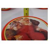 Coca-Cola Santa Playing Card Collection With Tins & Tray